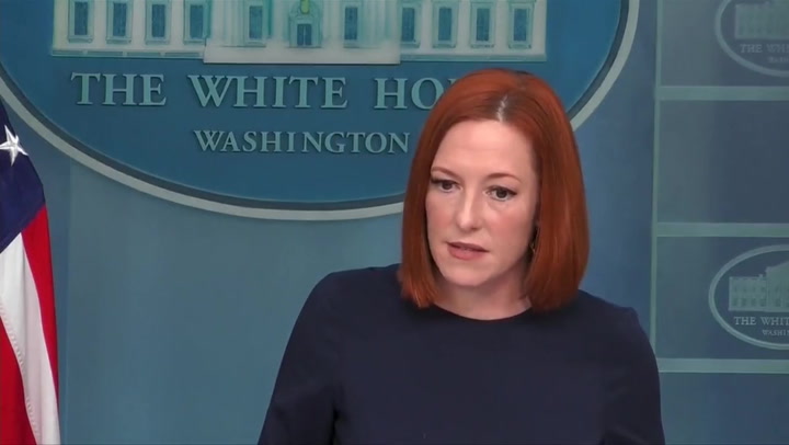 Jen Psaki says only ‘de-escalation' will bring talks with Russia back on the table
