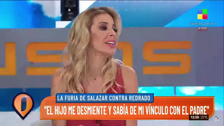 El conflicto legal entre Martín Redrado y Luciana Salazar - Fuente: América TV