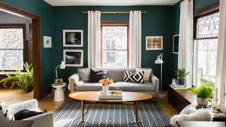 The 22 Best Green Living Room Ideas We