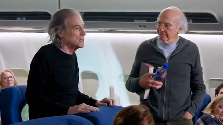 Richard Lewis thanks Larry David and Curb Your Enthusiasm crew on final shoot day