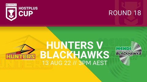 PNG Hunters - HC v Townsville Blackhawks - HC