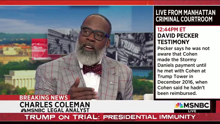Glaude on Trump Immunity Case: 'This Is Really American Democracy In The Balance'
