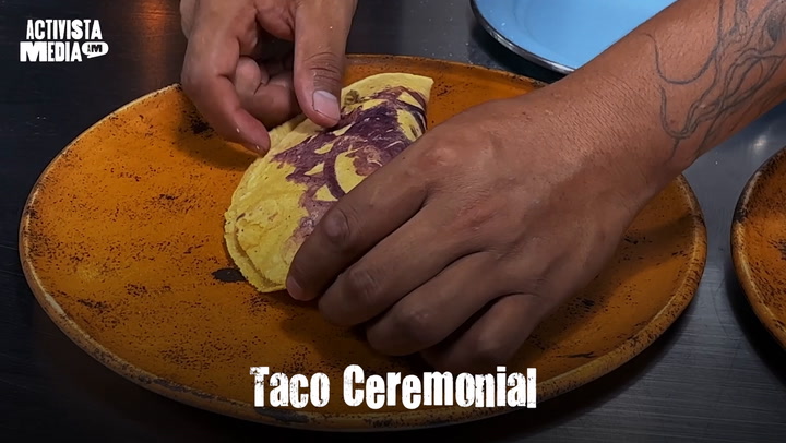 Estos son los ingredientes del tradicional ‘taco ceremonial’