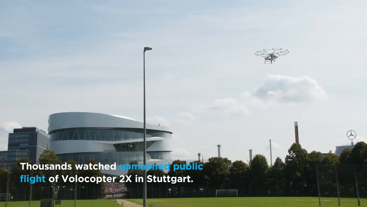 VoloDrone, el impresionante drone gigante - Fuente: YouTube