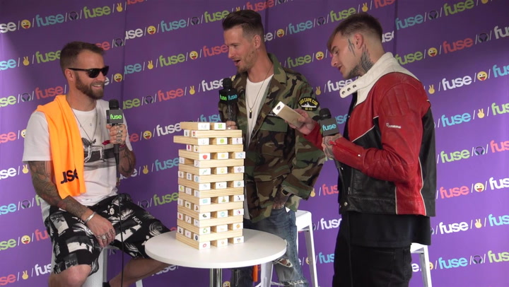 Highly Suspect Praise Grimes While Tackling Fuse's Emoji Tower