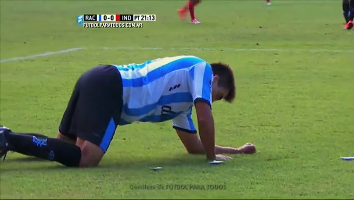 Gol de Milito | Racing 1 - Independiente 0 | Fecha 13 Primera División 2015