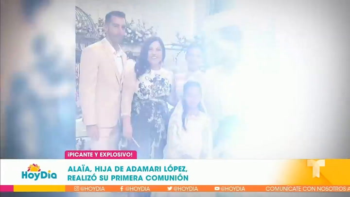 Adamari López 'apareció' en el programa Hoy día