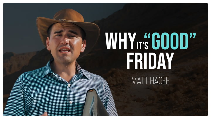 Why It's "Good" Friday