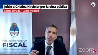 Juicio a Cristina Kirchner por obra pública. Diego Luciani, fiscal: "Lázaro Báez ha engañado al Registro Nacional de Constructores de Obras Públicas"