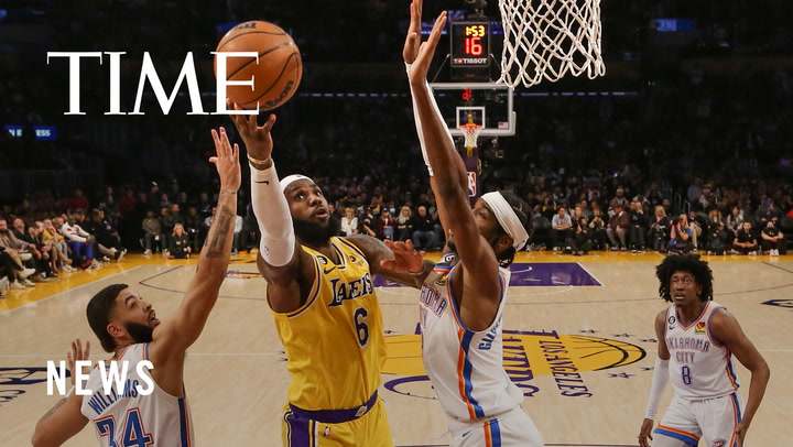 LeBron James breaks Kareem Abdul-Jabbar's NBA career scoring record : NPR