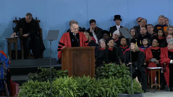 Tom Hanks makes speech to Harvard graduates- 'Truth is no longer a public service benchmark'_1.mp4