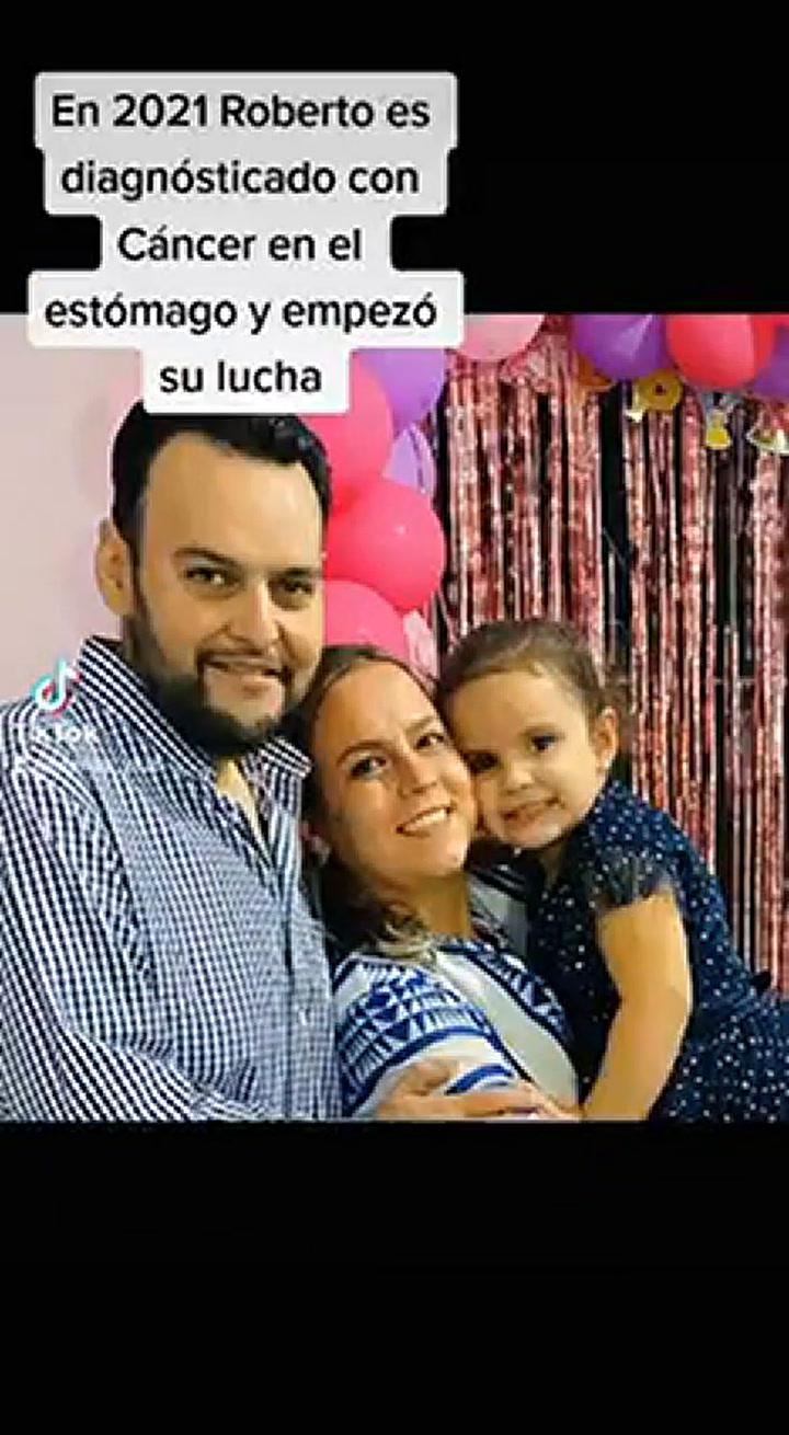 Roberto Ávila y su hija fueron diagnosticados con cáncer, él hizo un gran sacrificio por ella