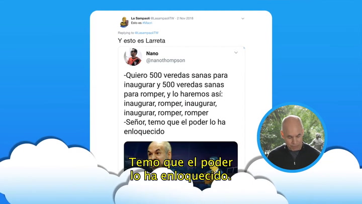 El formato de Horacio Rodríguez Larreta inspirado en 'Mean Tweets' - Fuente: YouTube