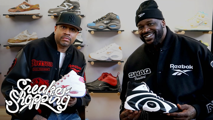 Shaq And Allen Iverson Go Sneaker Shopping With Complex