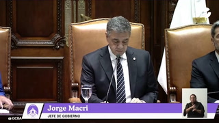 Jorge Macri en la Apertura de Sesiones: "Venimos a poner en crisis muchas de las cosas que se venían haciendo en la Ciudad"
