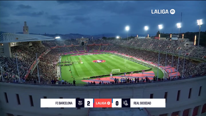 Barcelona 2-0 Real Sociedad: resumen y goles| LaLiga EA Sports (J35)