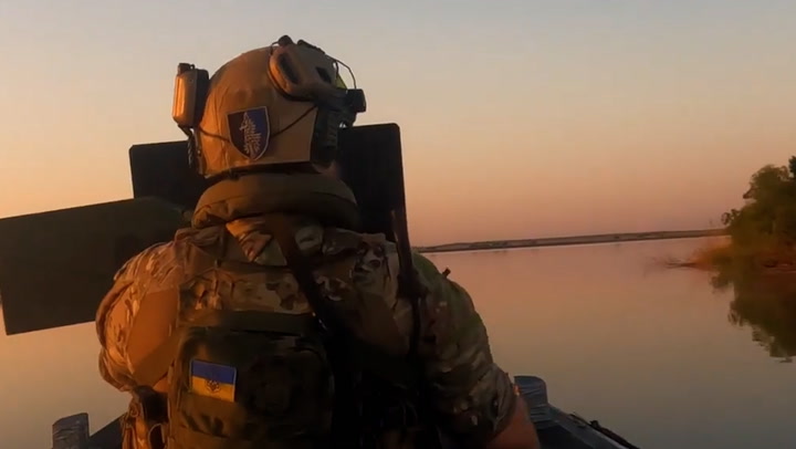 Ukrainian troops launch 'special operation' on Russian boats in Dnipro, military claims