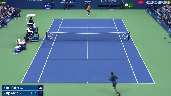 Djokovic vs Del Potro - Highlights - Fuente: YouTube