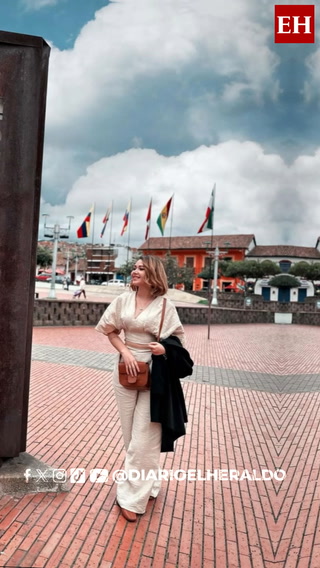 Jennifer Aplícano disfruta de Colombia tras casting en Telemundo