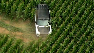 Drunk father and son plough car through corn fields before fatal crash