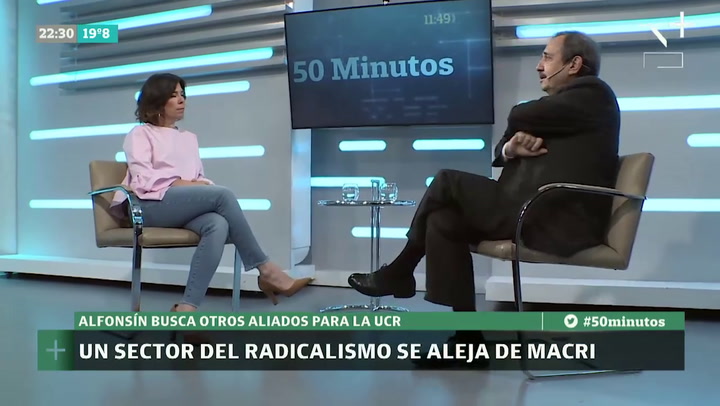 Ricardo Alfonsín: 'Lavagna está dispuesto a hacer un esfuerzo patriótico'