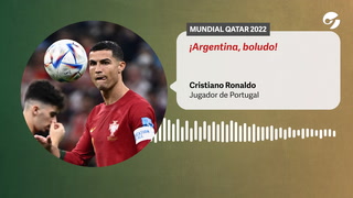 El grito de Cristiano Ronaldo: ¡Argentina, boludo!"