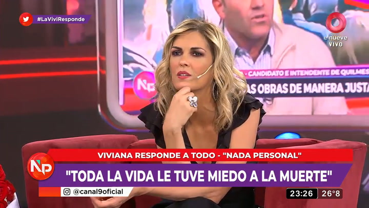 Viviana Canosa despidiendo su ciclo: 'la mirada del otro no me condiciona' - Fuente: elnueve