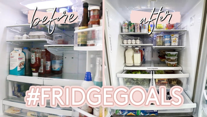 10 Tips to Organize Your Refrigerator-With Inspiring Before