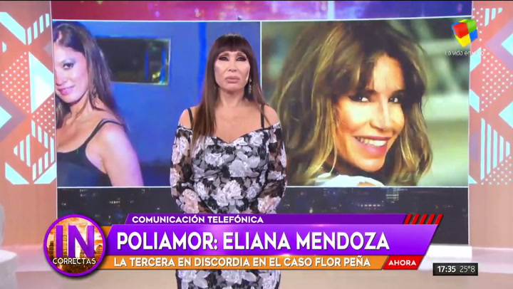 Eliana Mendoza rompió el silencio respecto a su relación con el novio de Florencia Peña - Fuente: Am