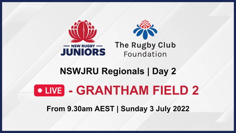 3 July - NSWJRU Regionals - Day 2 - Grantham Field 2