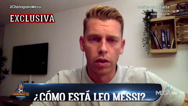 Messi no quiere salir de su casa - Fuente: El Chiringuito TV