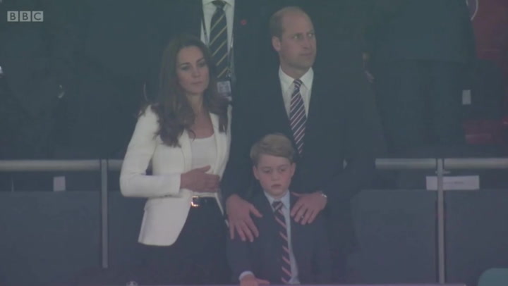 Prince George reacts to England’s defeat at Euro 2020 final.mp4
