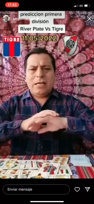 Sergio Massa compartió el video del brujo que anticipó el triunfo de Tigre