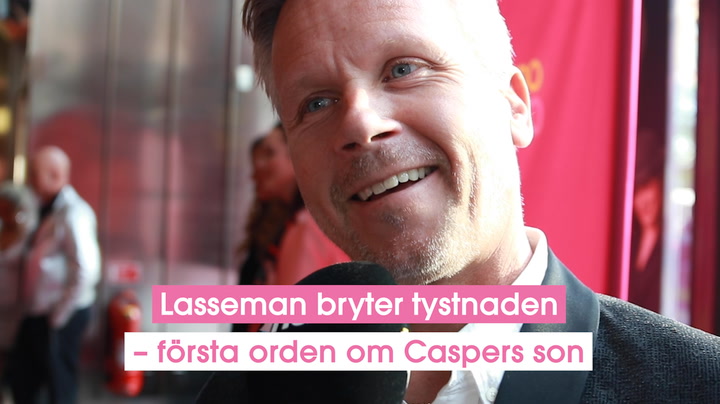 Lasseman bryter tystnaden – första orden om Caspers son