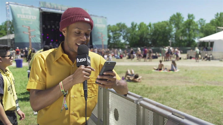 Rapper Pell Gives Fans His Personal Phone Number At Firefly 2016