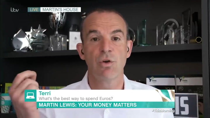 Martin Lewis explains which cards to use abroad to avoid charges