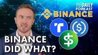 Binance Halts USDC Support; Inflation Hits Crypto
