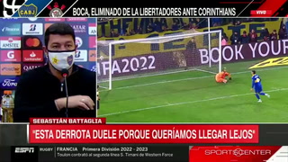 Izquierdoz habló sobre su futuro en Boca tras ser eliminado de la Libertadores.