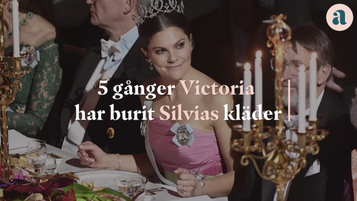 5 gånger Victoria har burit Silvias kläder