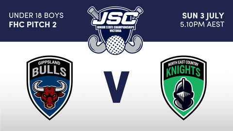 3 July - Hockey Vic Jsc - Fc2 - Bulls V Knights