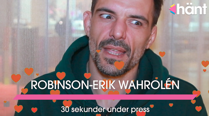 30 sekunder under press med Robinson-Erik Wahrolén