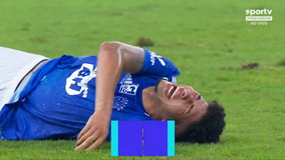 Los festejos del ascenso del Cruzeiro