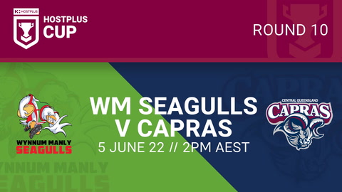 WM Seagulls - Tier 1 v Central Queensland Capras - Tier 1