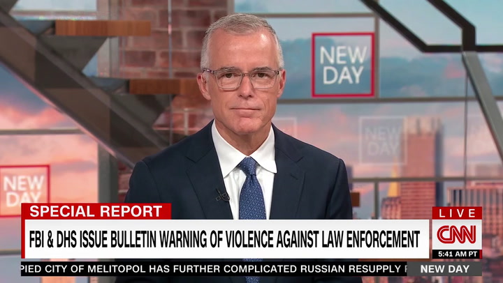 McCabe: Trump Knows He Is Unleashing 'Aggrieved, Politically Extreme People' on FBI