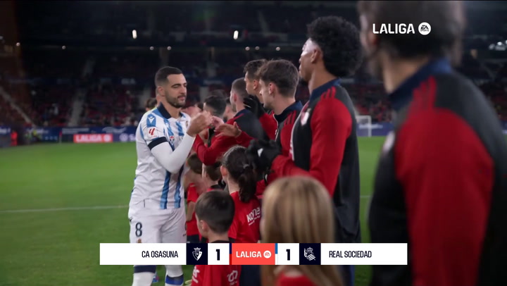 Osasuna 1-1 Real Sociedad: resumen y goles | LaLiga EA Sports (J15)
