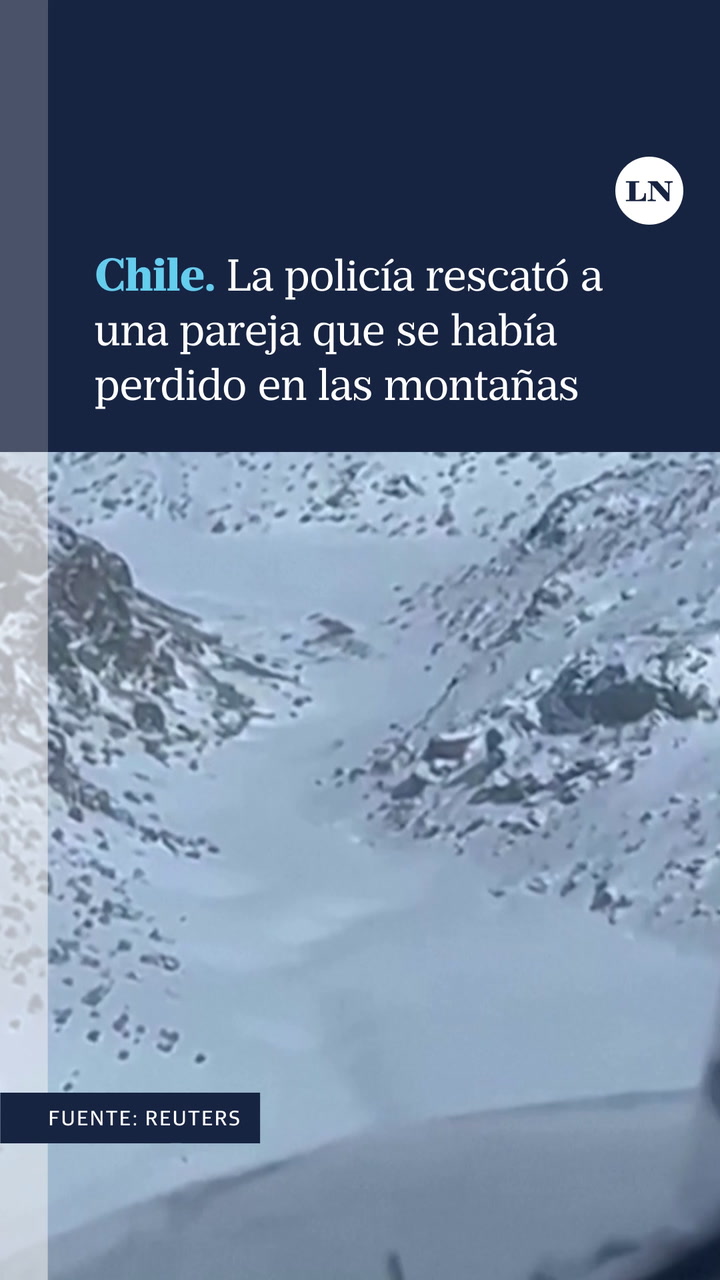 Chile. Tras cuatro días perdidos en las montaña, una pareja y sus perros fueron rescatados