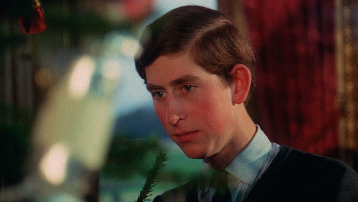Never-before-seen footage of young then-Prince Charles at Christmas 1969