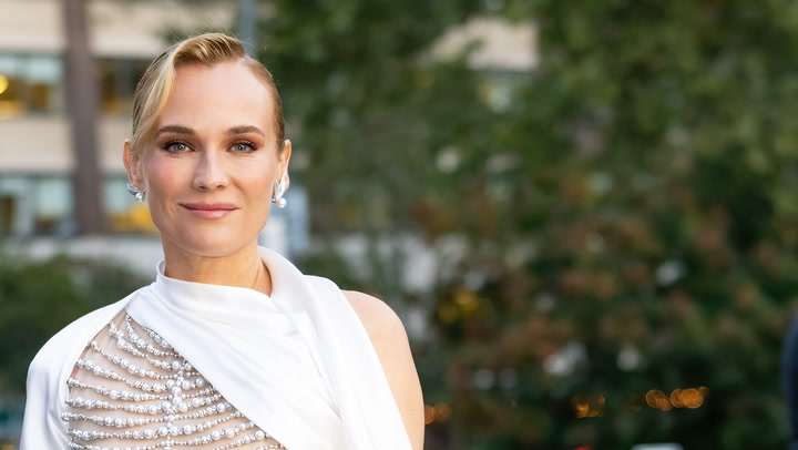 Diane Kruger Wore Balmain To The Moet & Chandon Party