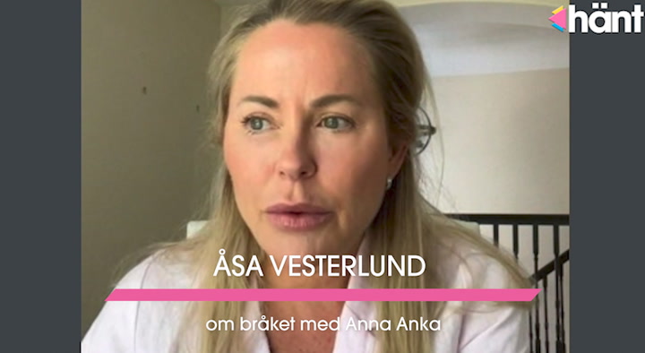 Åsa Vesterlund om bråket med Anna Anka: "Hon blockade mig”