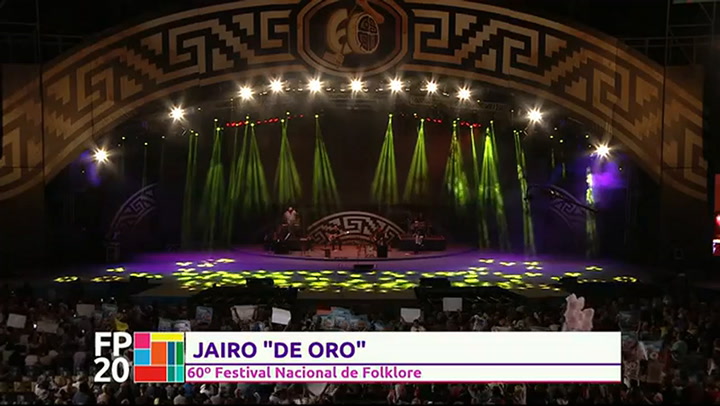 Jairo en Cosquín 2020 | Festival País - Fuente: TV Pública Argentina